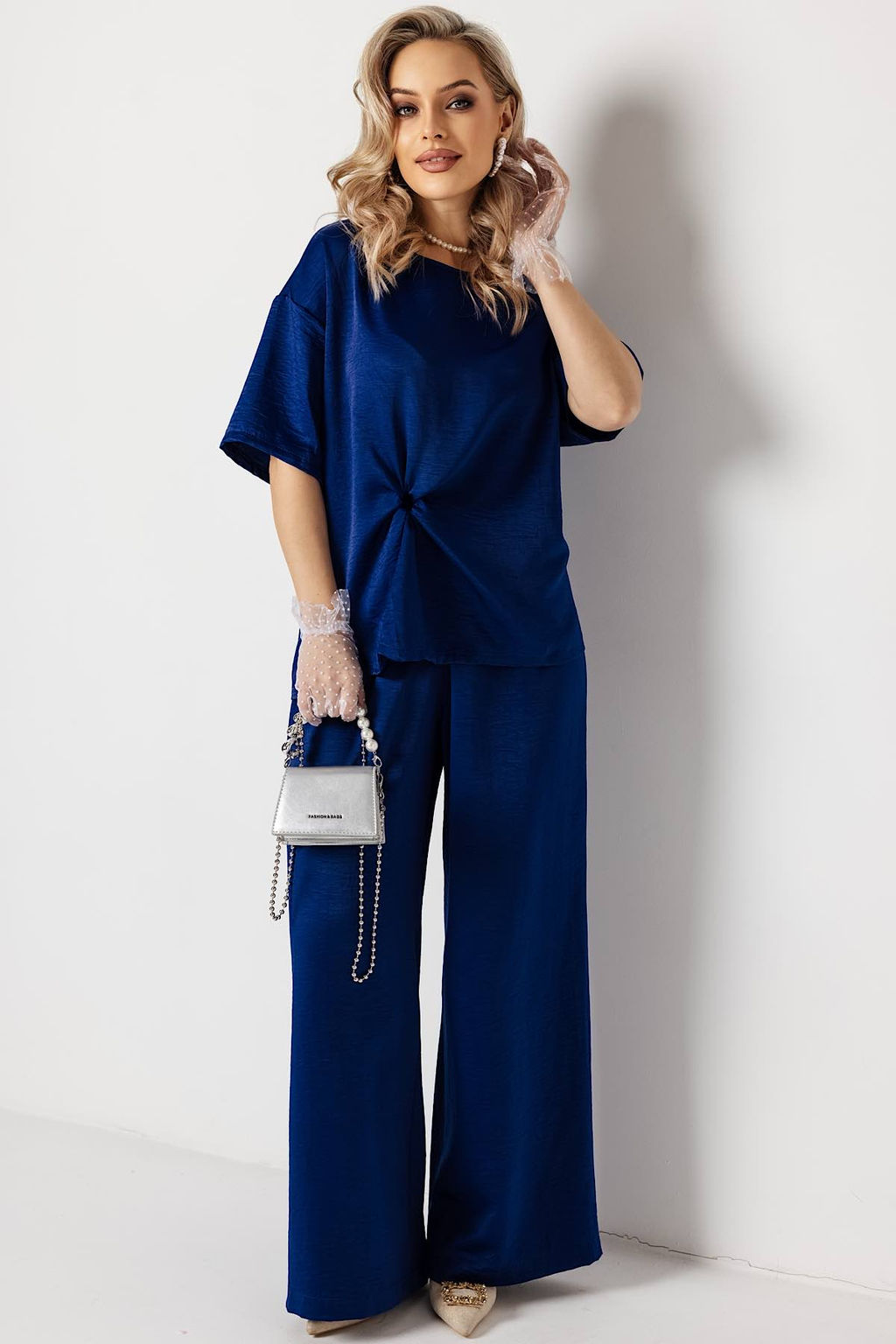 Брюки женские 121/52/Васильковый