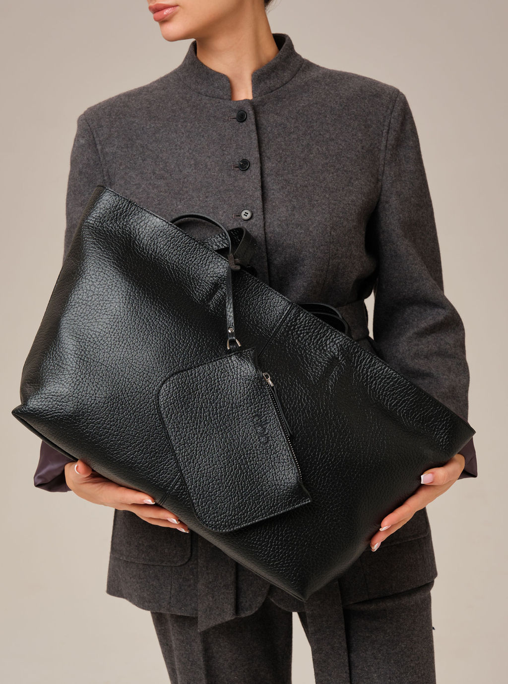 Кожаная сумка Texas DBR 31390 черный фото 2