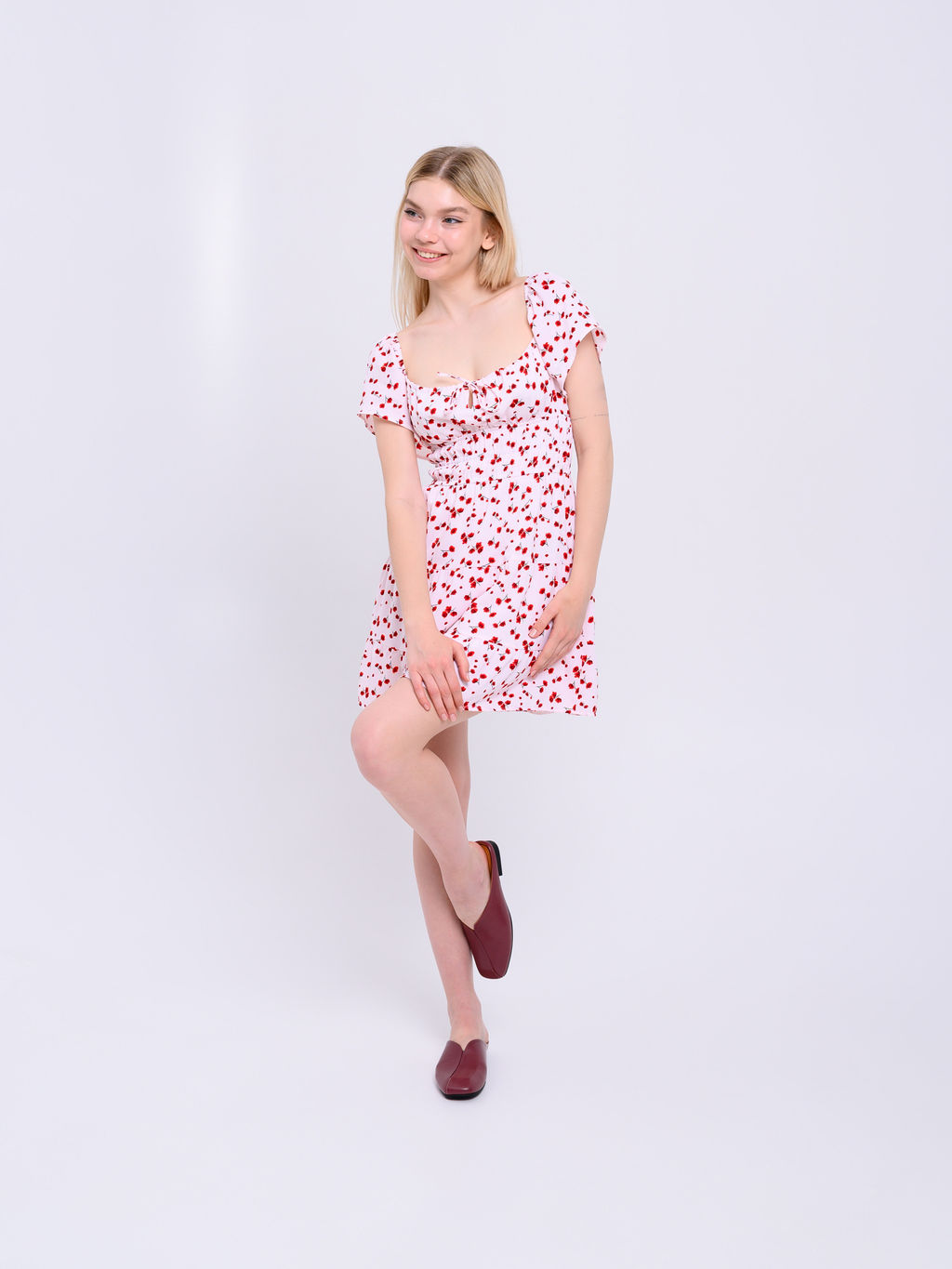 Мюли 1007.тунит205bl.Гнилая вишня