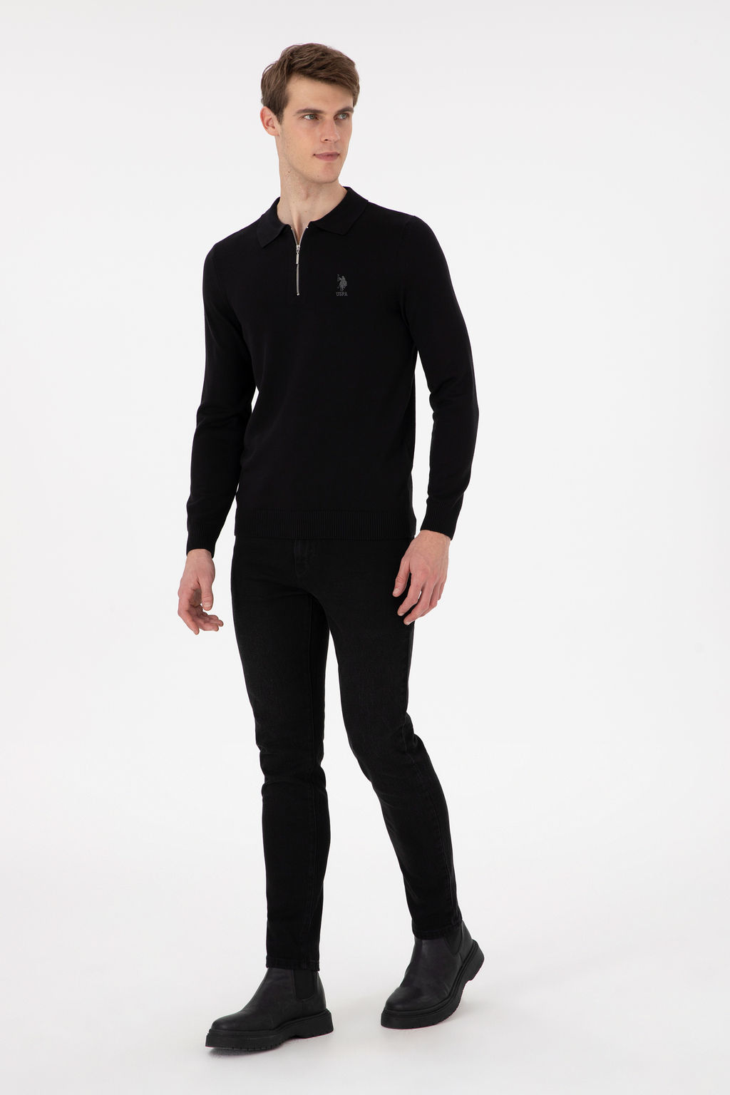 Erkek Siyah Kazak - U.s. polo assn фото 11