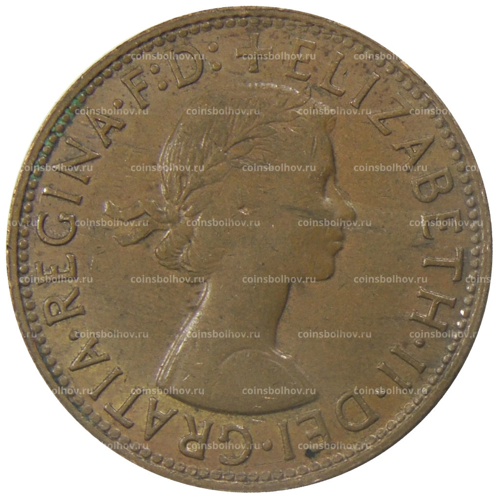 1 пенни 1962 года Австралия