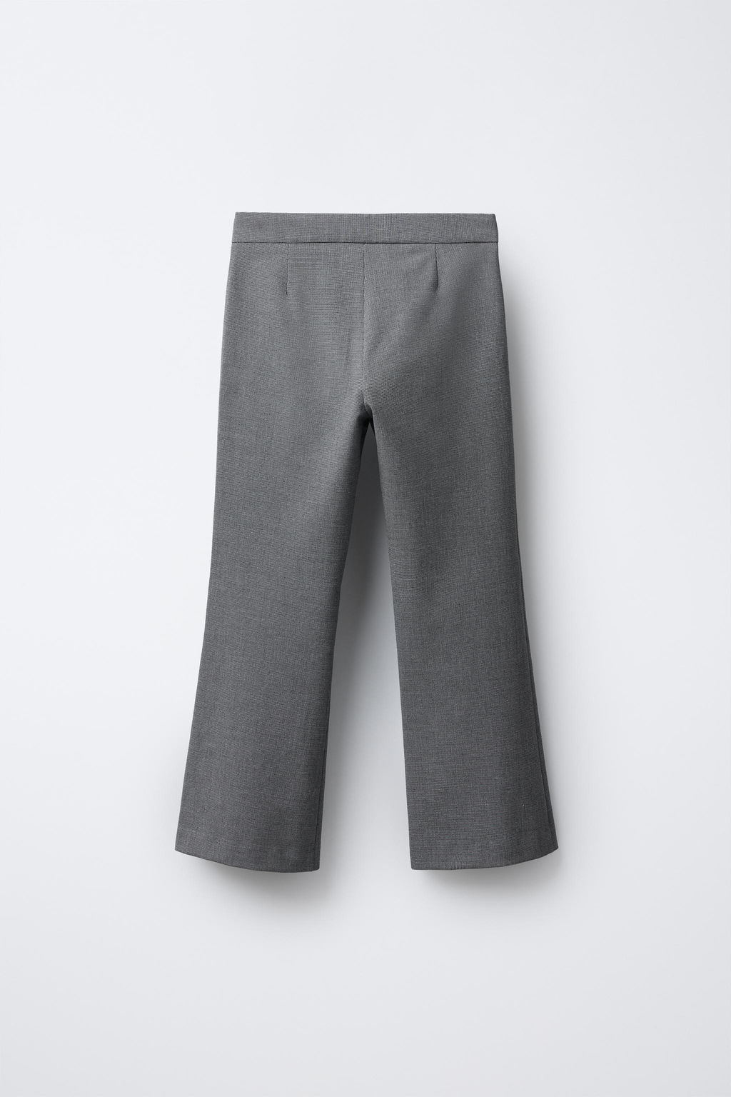 HERRINGBONE FLARED TROUSERS - Zara фото 2