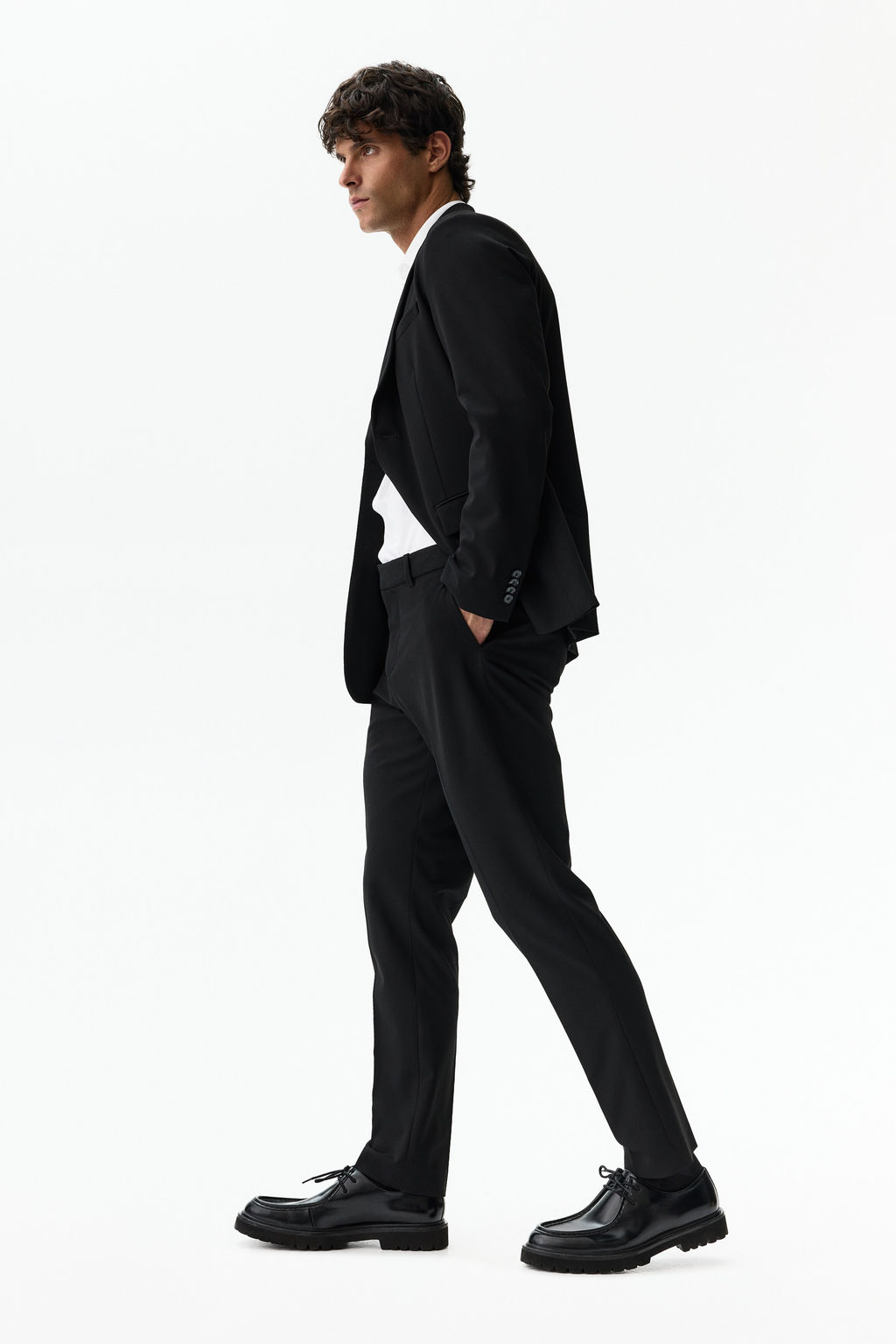 Americana de traje Wrinkle-resistant Slim Fit - H&m фото 11