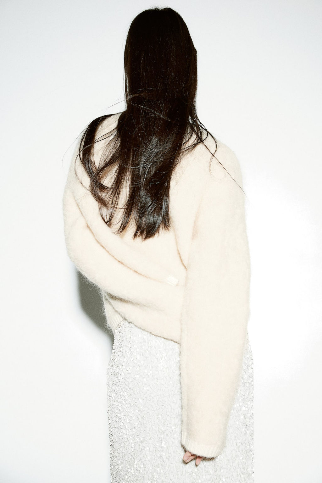 Cardigan en boucle de mezcla de lana - H&m фото 5