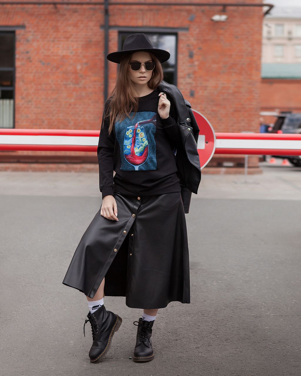 Удлинённый свитшот со вставкой ASTP015, джемпер, футер - Sahar art lab фото 5