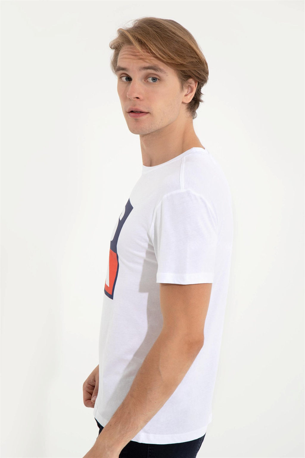 U. S. Polo Assn Мужская белая футболка с круглым вырезом - U.s. polo assn фото 11