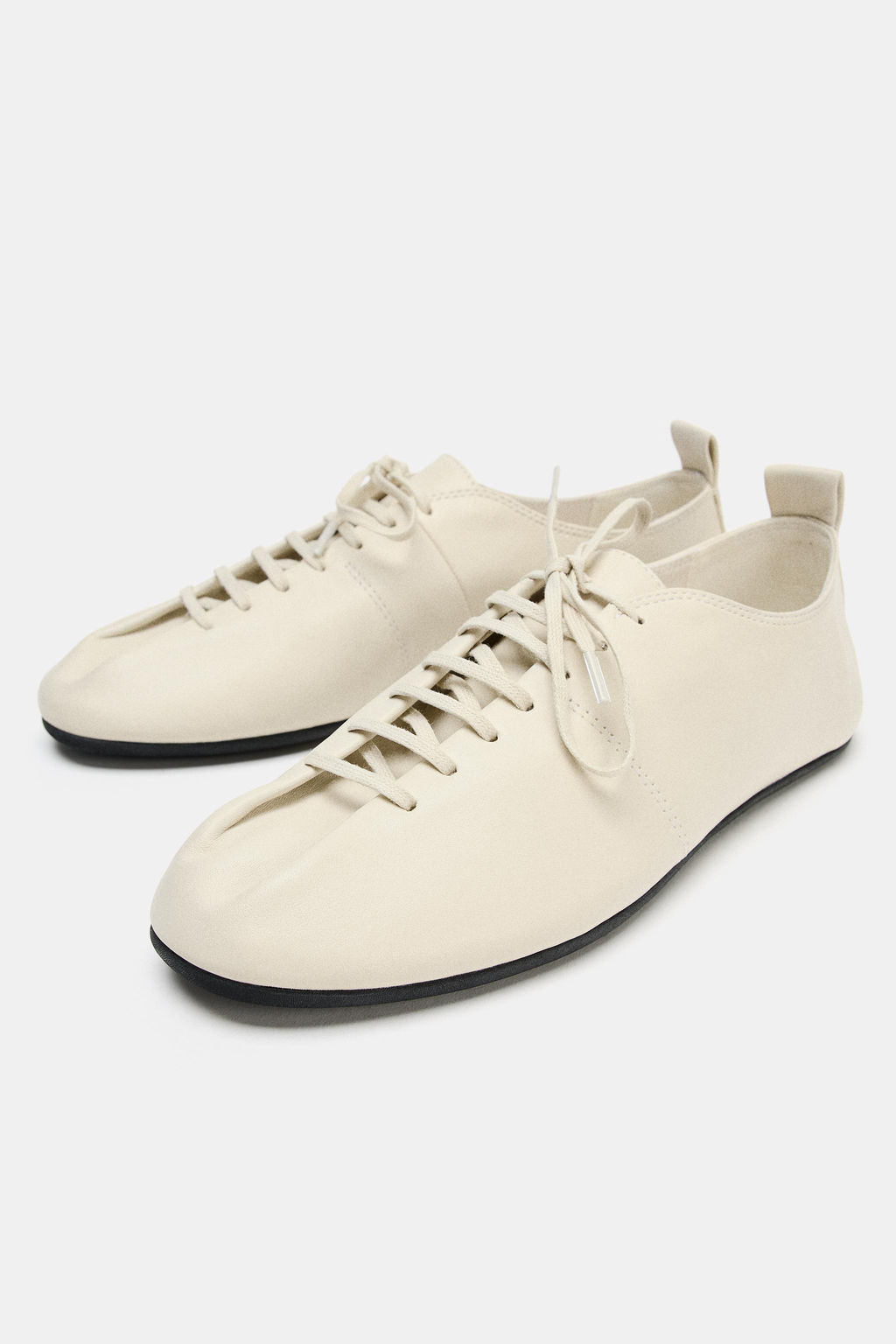 BLUCHER PIEL SOFT / blanco - Zara фото 3