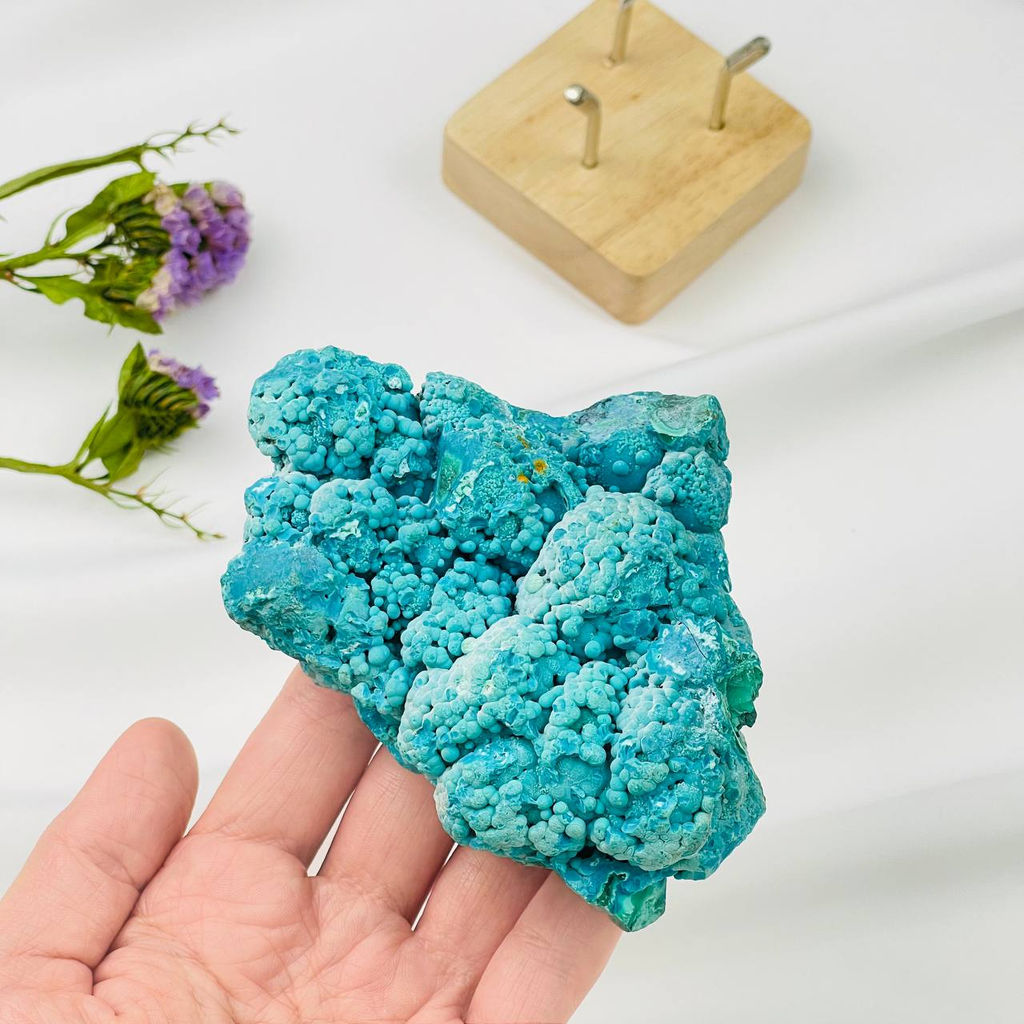 Хризоколла на подставке