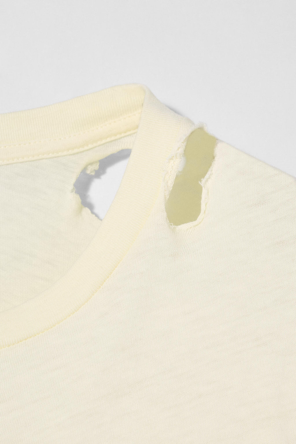 RIPPED T-SHIRT KATE MOSS X ZARA  фото 3