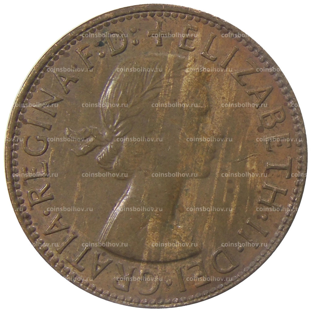 1 пенни 1961 года Австралия