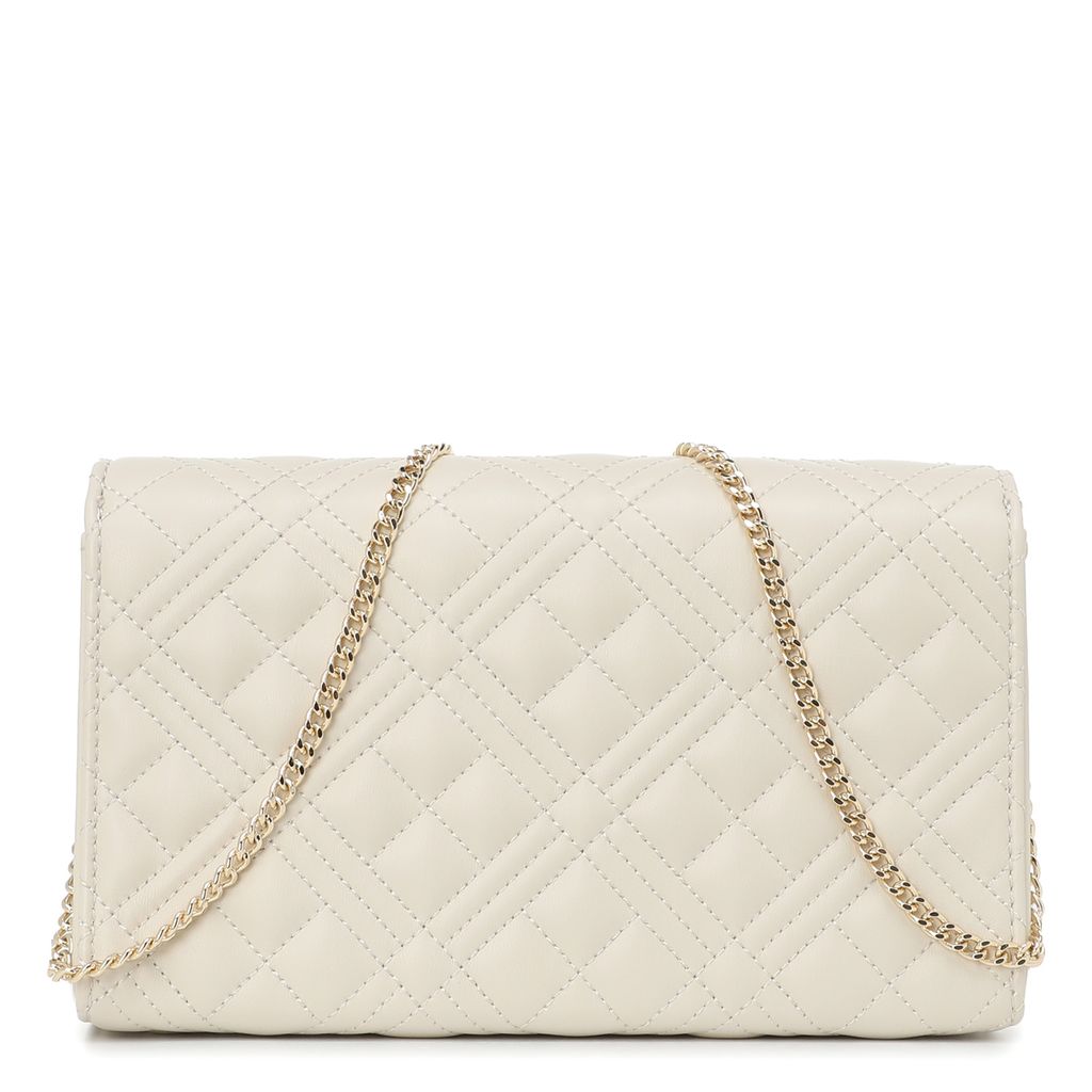 Клатч LOVE MOSCHINO SMART DAILY BAG Артикул 2935244, светло-бежевый  фото 4