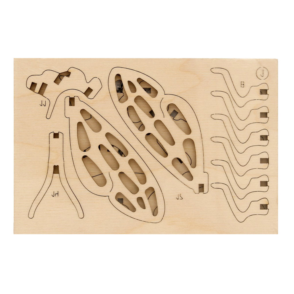 REZARK NIZ-06 Серия Живая природа Пазл 3D 25 элемент. Шмель