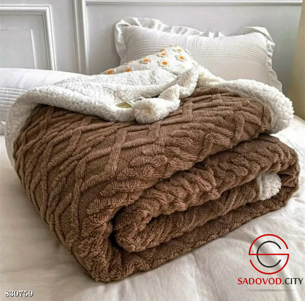 Плед барашка двусторонний