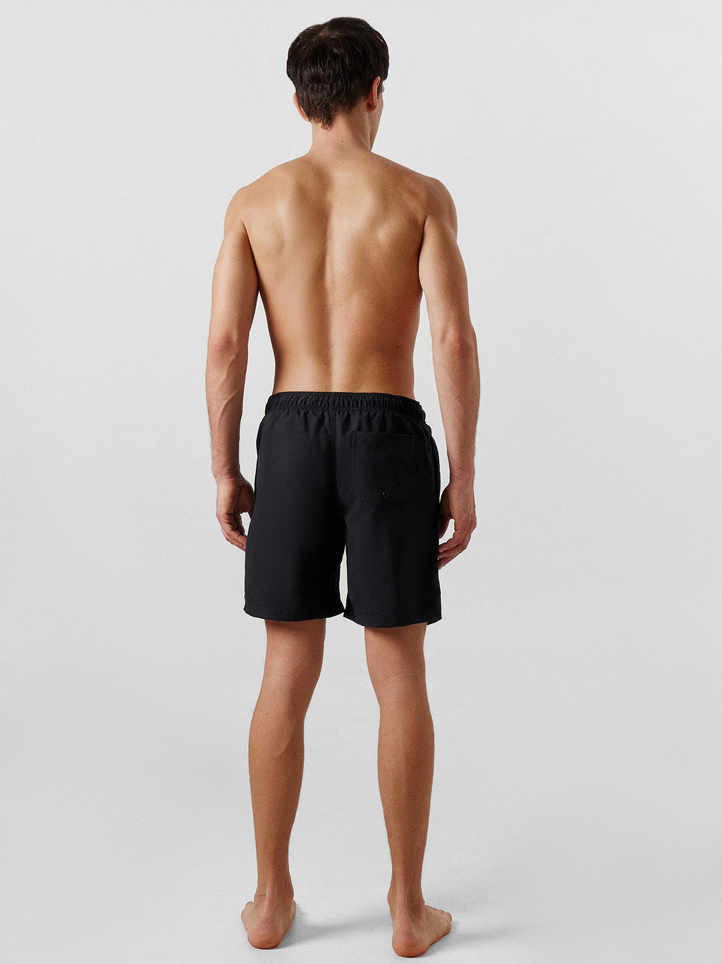 Шорты для плавания мужские черные