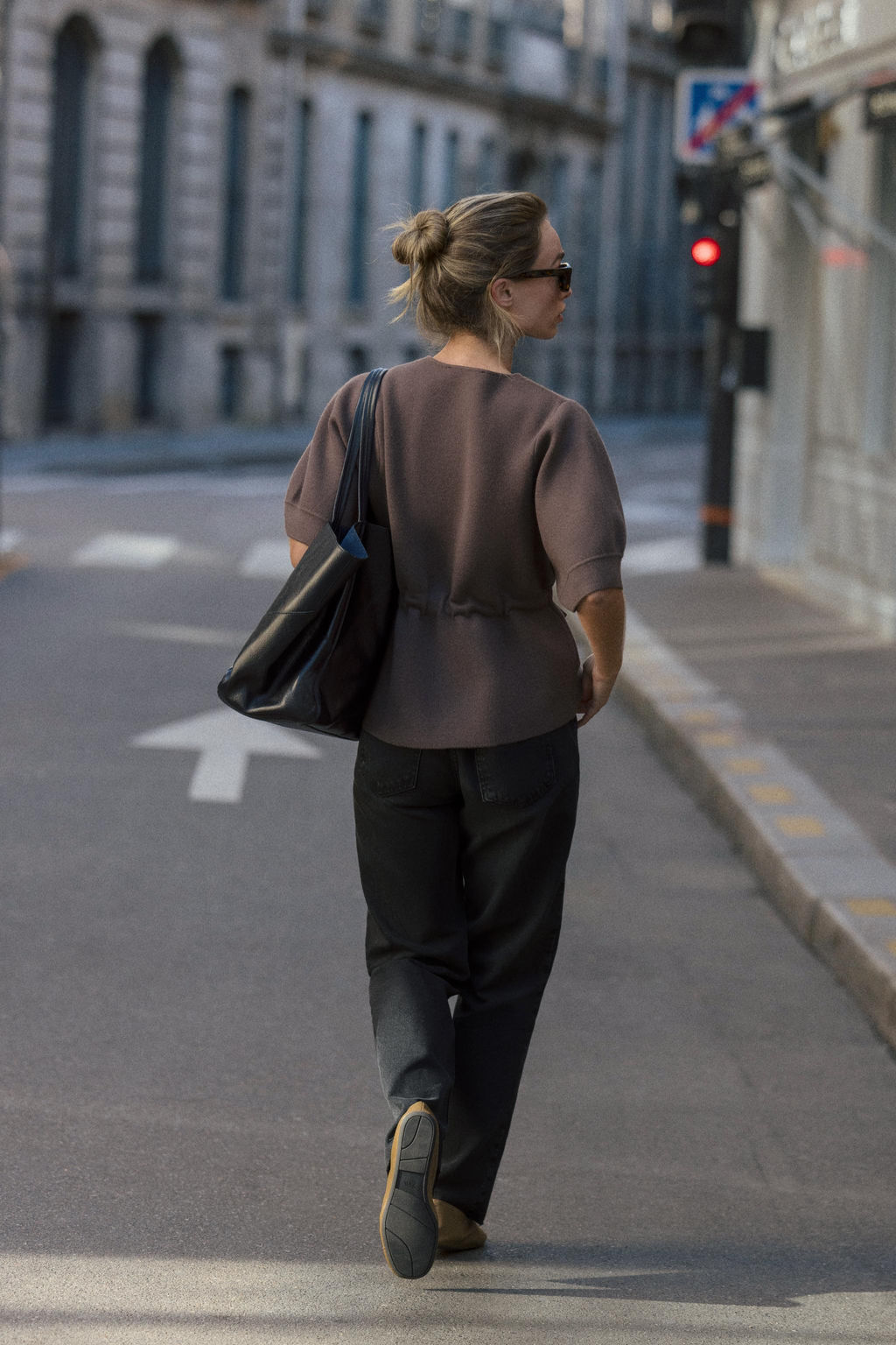 KNIT SWEATER WITH BALLOON SLEEVES - Zara фото 4