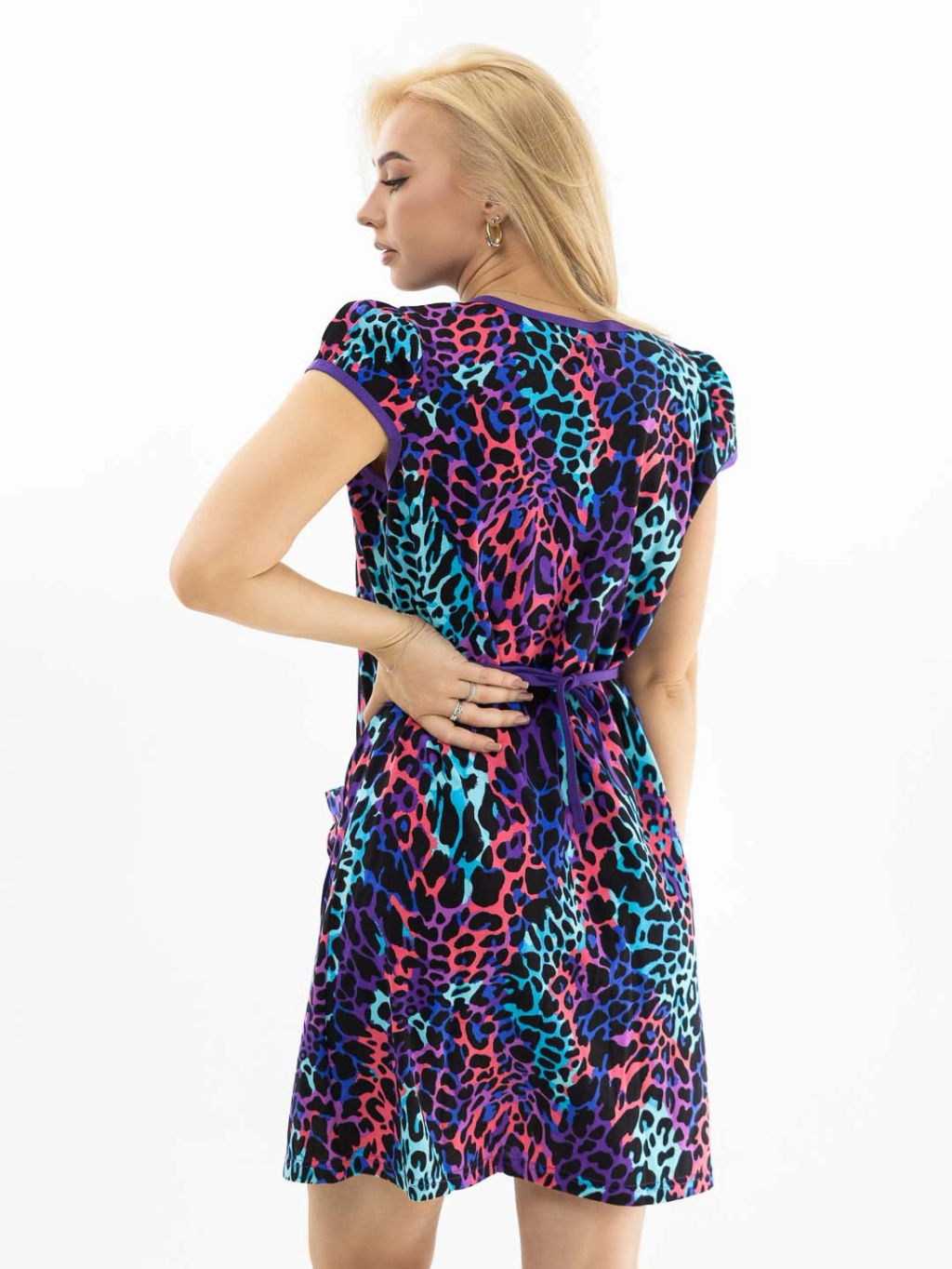 Халат женский, цвет мультиколор