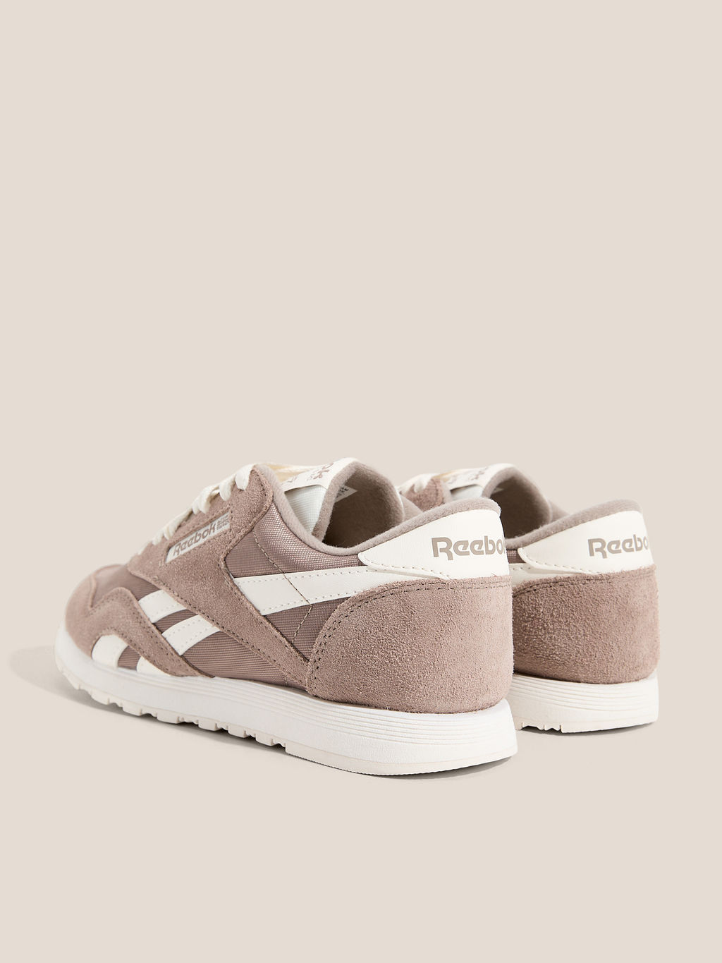 Женские кроссовки REEBOK CLASSIC NYLON Артикул 4494711, серо-коричневый
