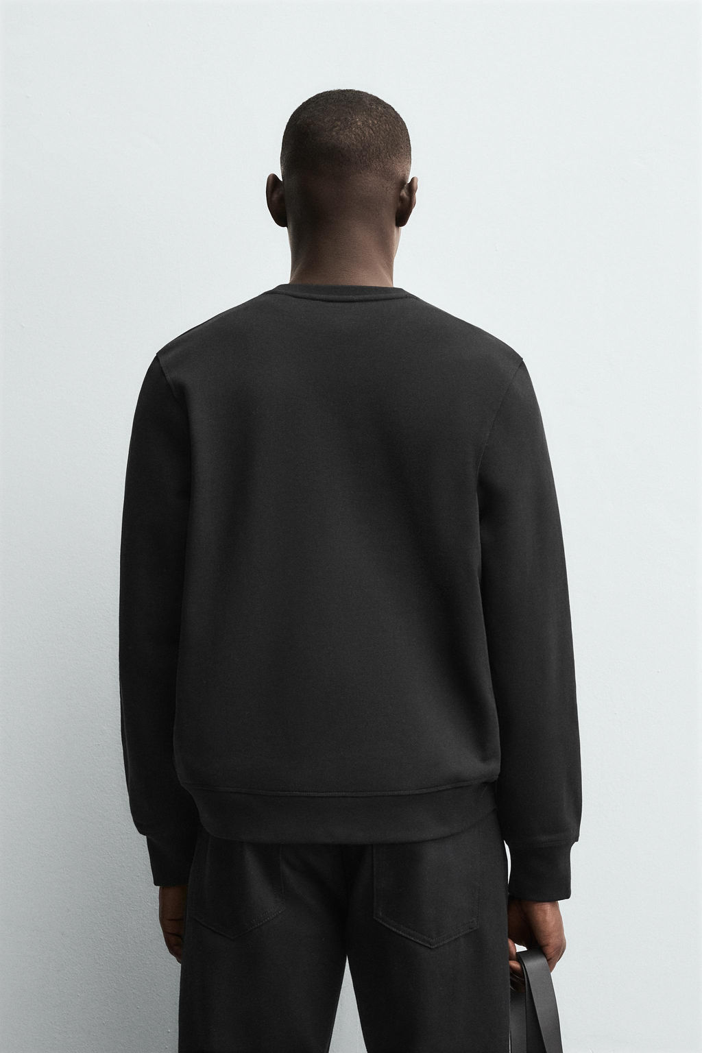 HEAVY WEIGHT CREW NECK SWEATSHIRT - Zara фото 3