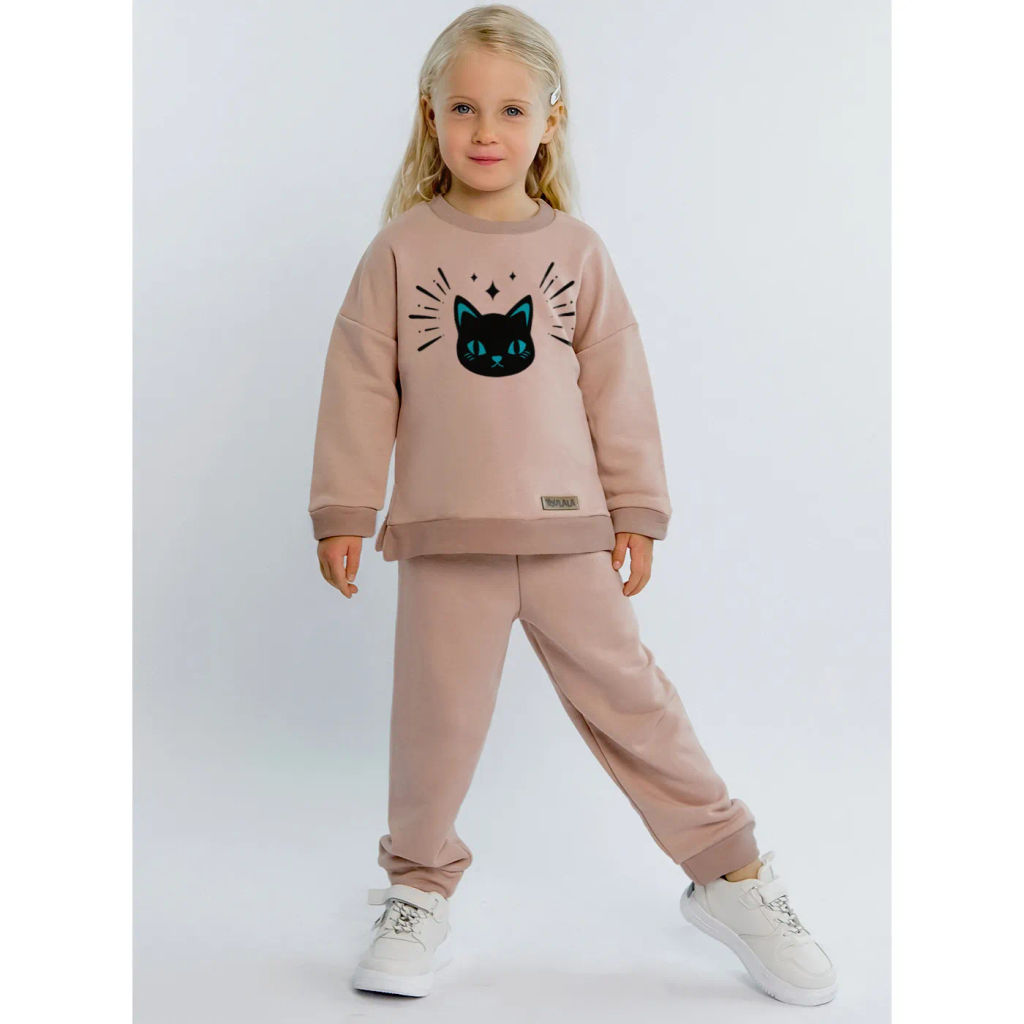 Костюм футер 3х нитка петля 8438330204 8438330204 купить оптом по цене 967 ?| Фабрика детской одежды Юлла - Youlala фото 5