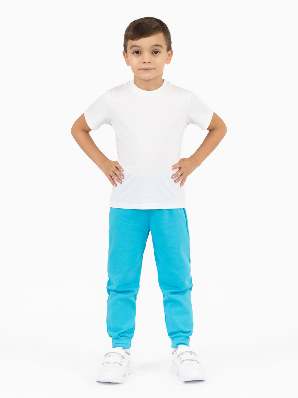 Брюки детские светлобирюзовые