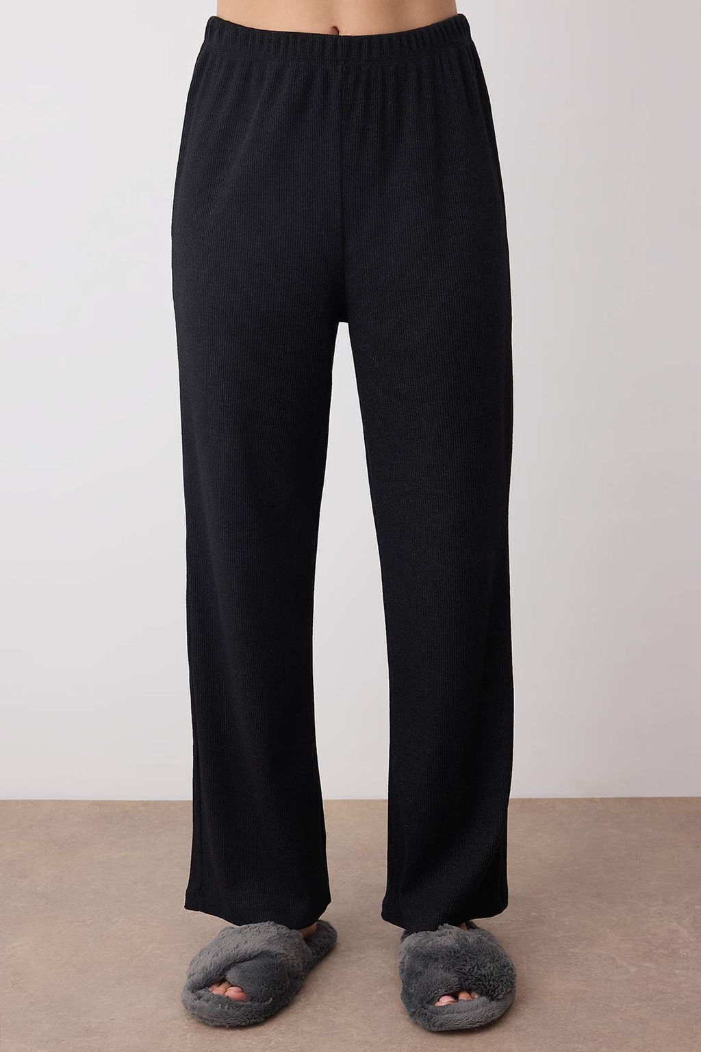 Antrasit Fitilli Orme Pijama Tak?m? THMAW21PT0009