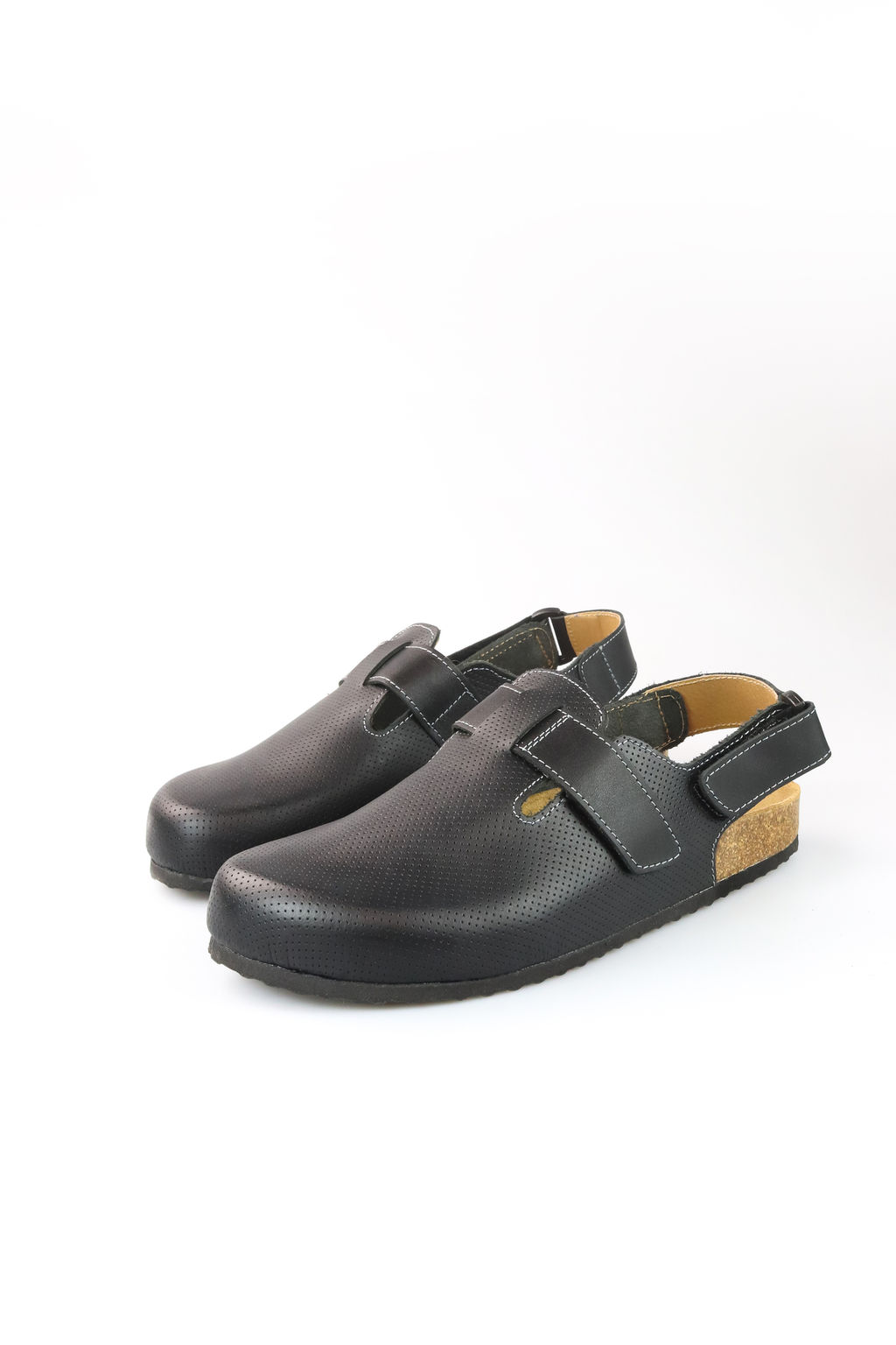 13 | Makas| Женские сабо (черный перфорация) - Milka shoes&more фото 9