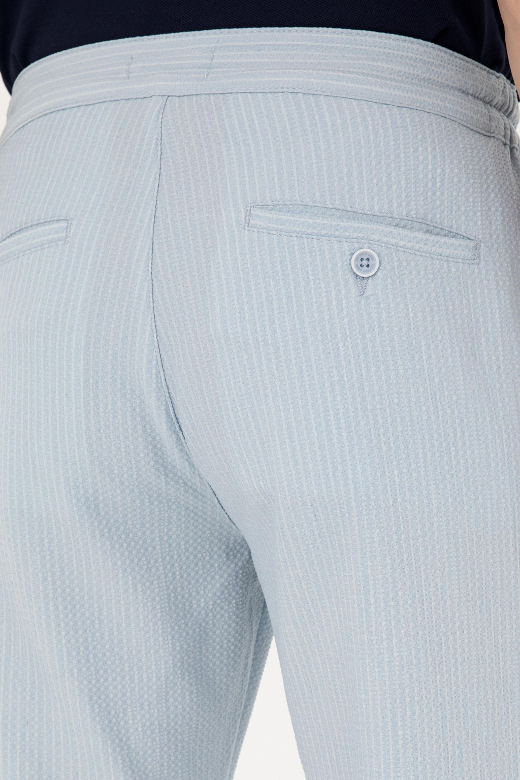 U. S. Polo Assn / Мужские голубые брюки из плотной ткани - U.s. polo assn фото 6