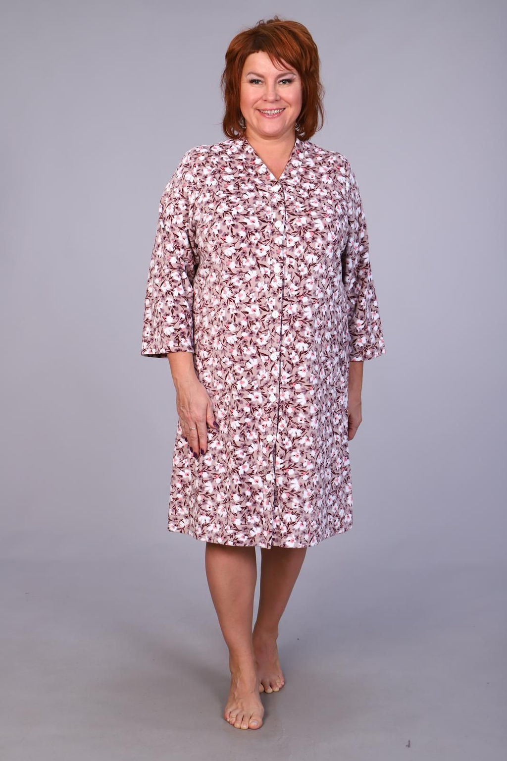 IV-CAPRIZ Коллаж - халат бежевый