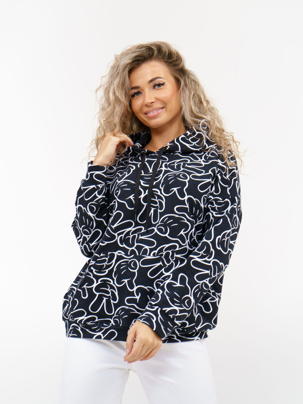 932 Худи "Черный/микки"