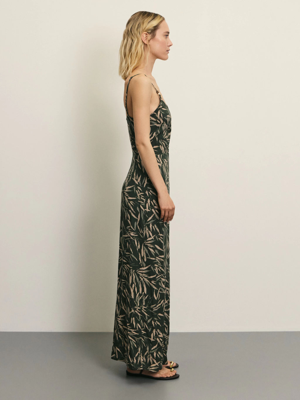 Миди сарафан с принтом / Zarina  фото 3