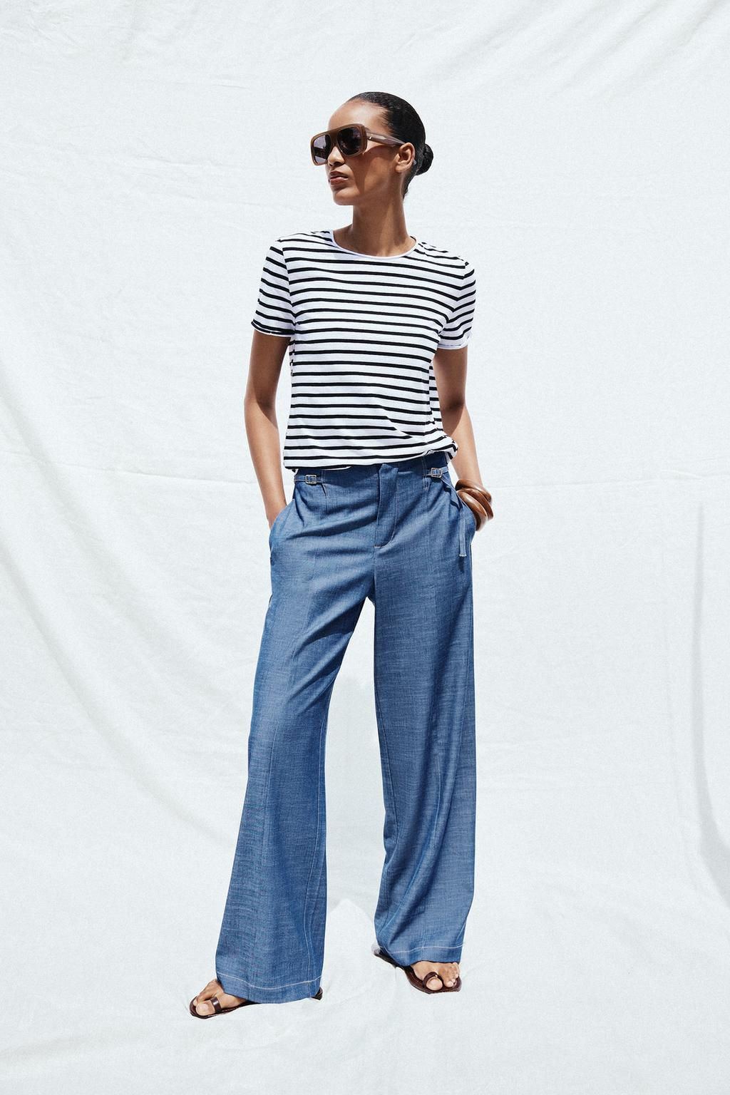 FADED SHORT SLEEVE T-SHIRT - Zara фото 34