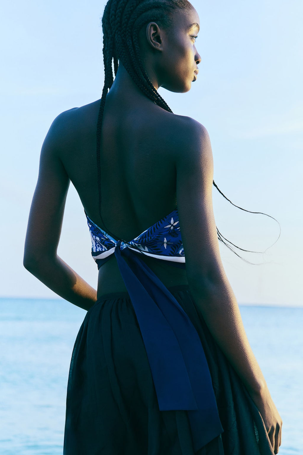 Top bandeau cropped - H&m фото 3