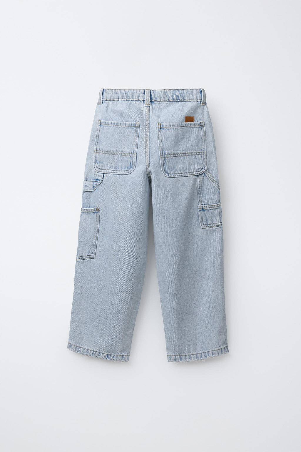 CARPENTER JEANS WITH LABEL - Zara фото 2