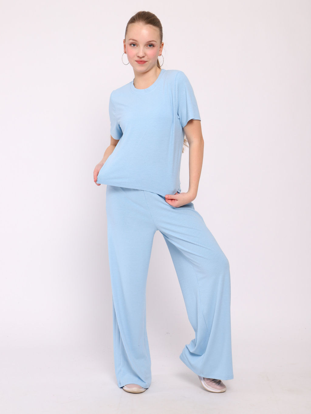 Костюм Эви голубой, КМ-192-2 - От егорки до егора фото 2