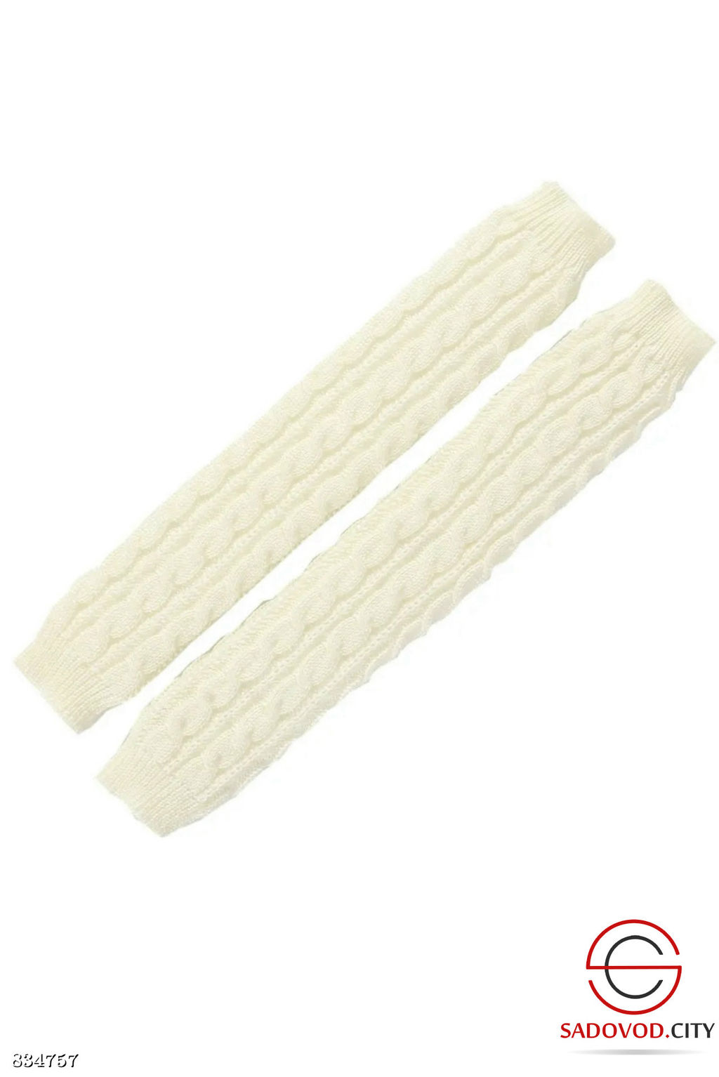 Женские вязаные перчатки без пальцев - Bruno фото 3