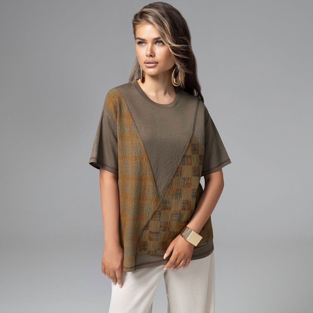 Футболка свободной посадки, Грань опасности (фэшн) - Charutti фото 12