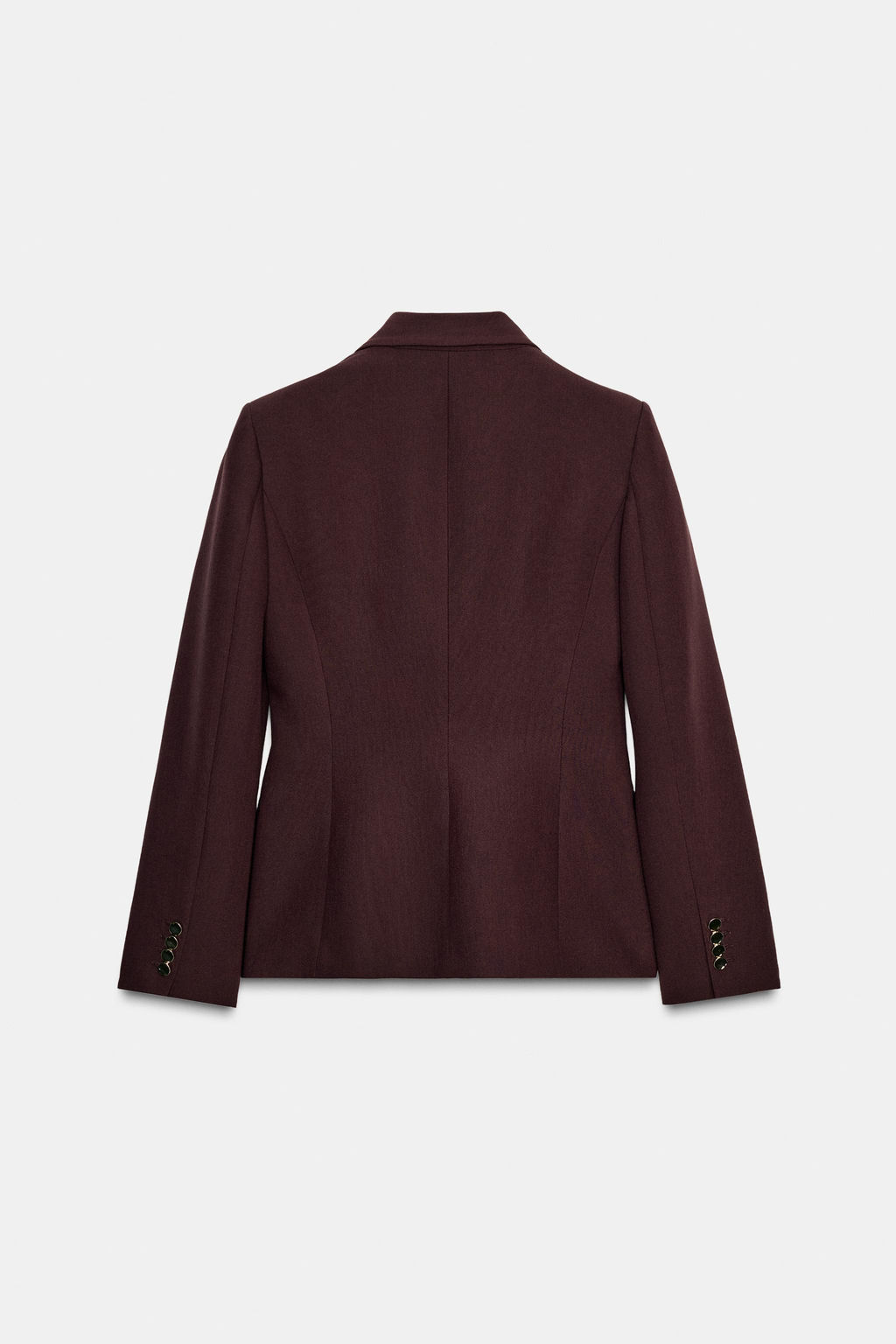 FITTED BLAZER WITH SHOULDER PADS - Zara фото 6