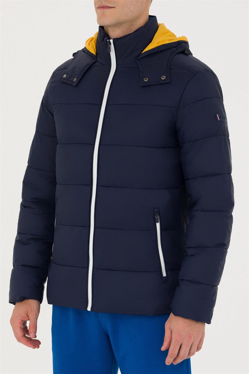 Мужское темно-синее пальто Неожиданная скидка в корзине - U.s. polo assn фото 6