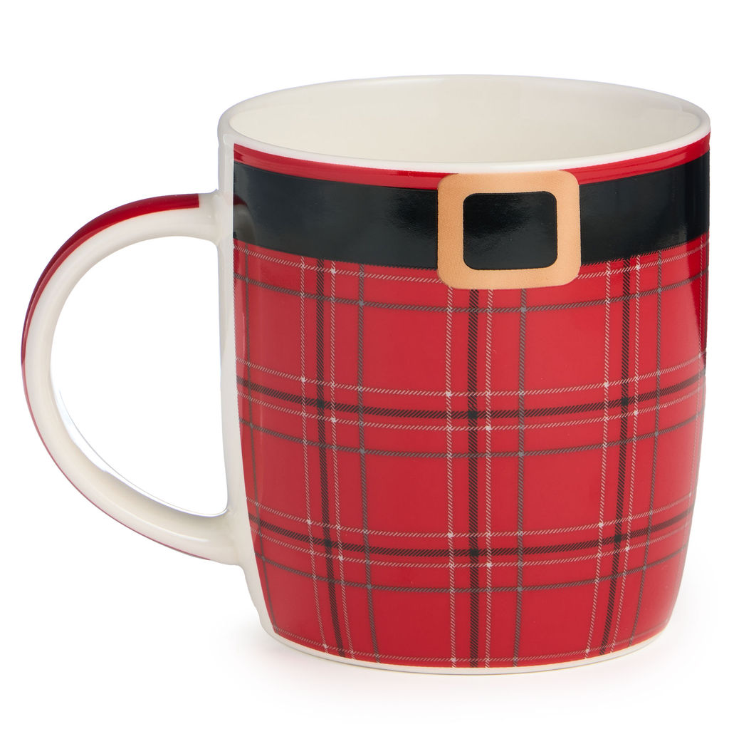 НАБОР ПОСУДЫ LEFARD САНТА 2 ПР. (КРУЖКА 355 МЛ, САЛАТНИК 12,5 СМ)  фото 2