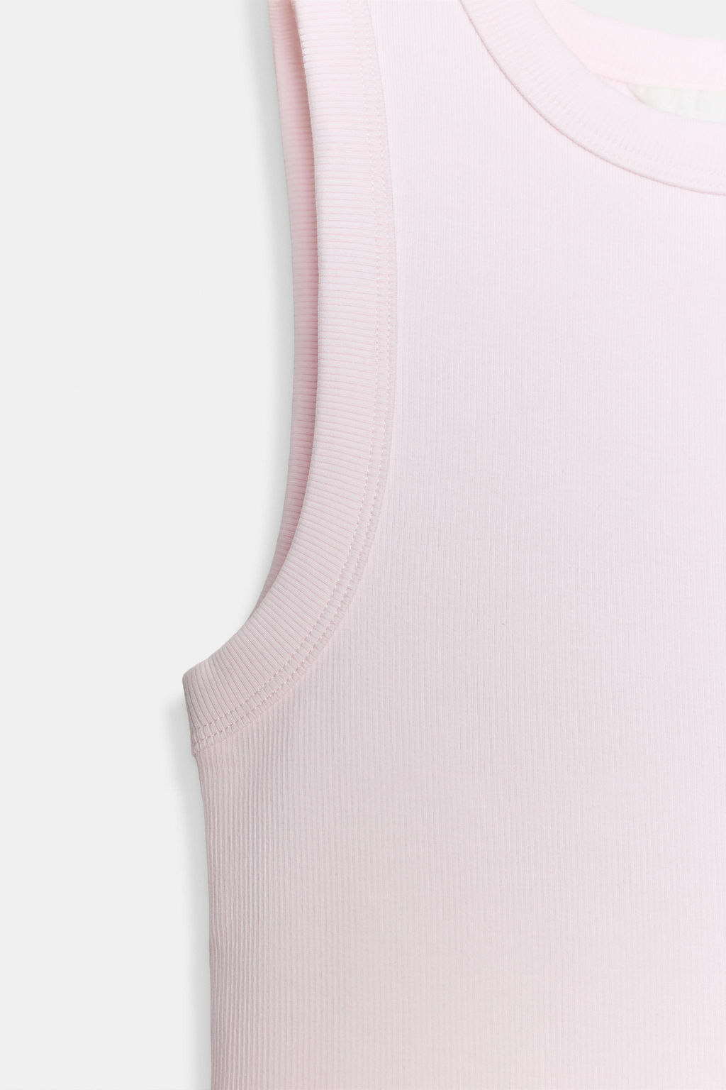 TOP RIB TIRANTES / Rosa pastel - Zara фото 3
