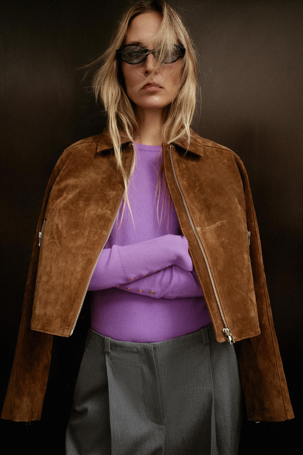 BASIC PLAIN KNIT SWEATER - Zara фото 3