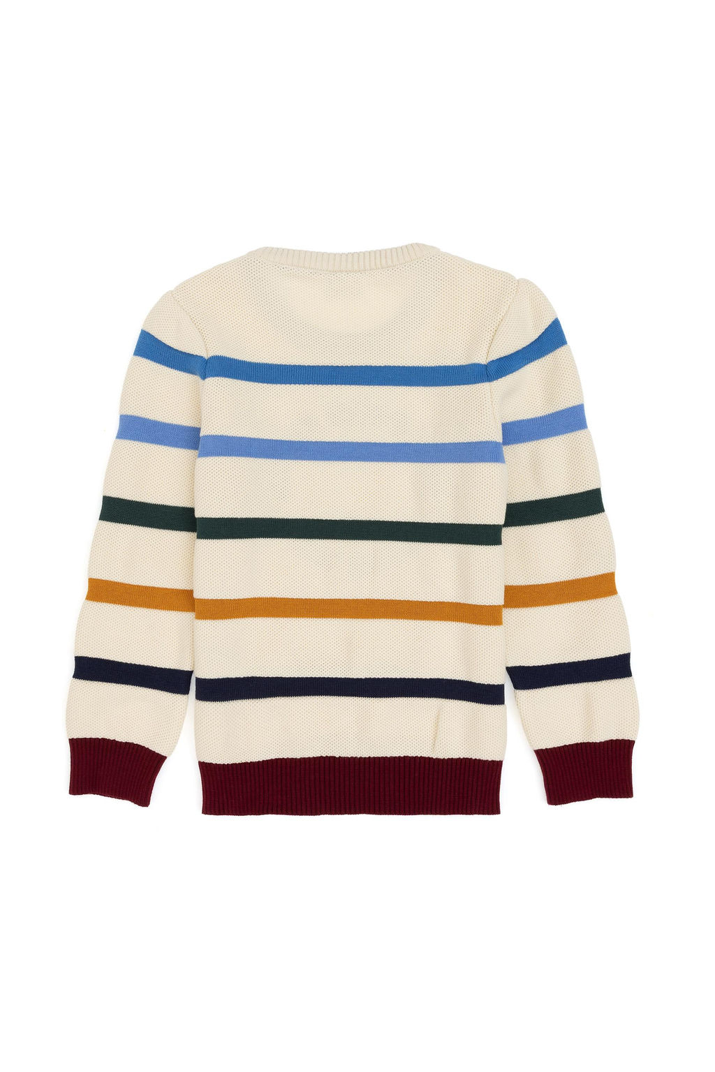 Erkek _ocuk Krem Bisiklet Yaka Kazak - U.s. polo assn фото 3