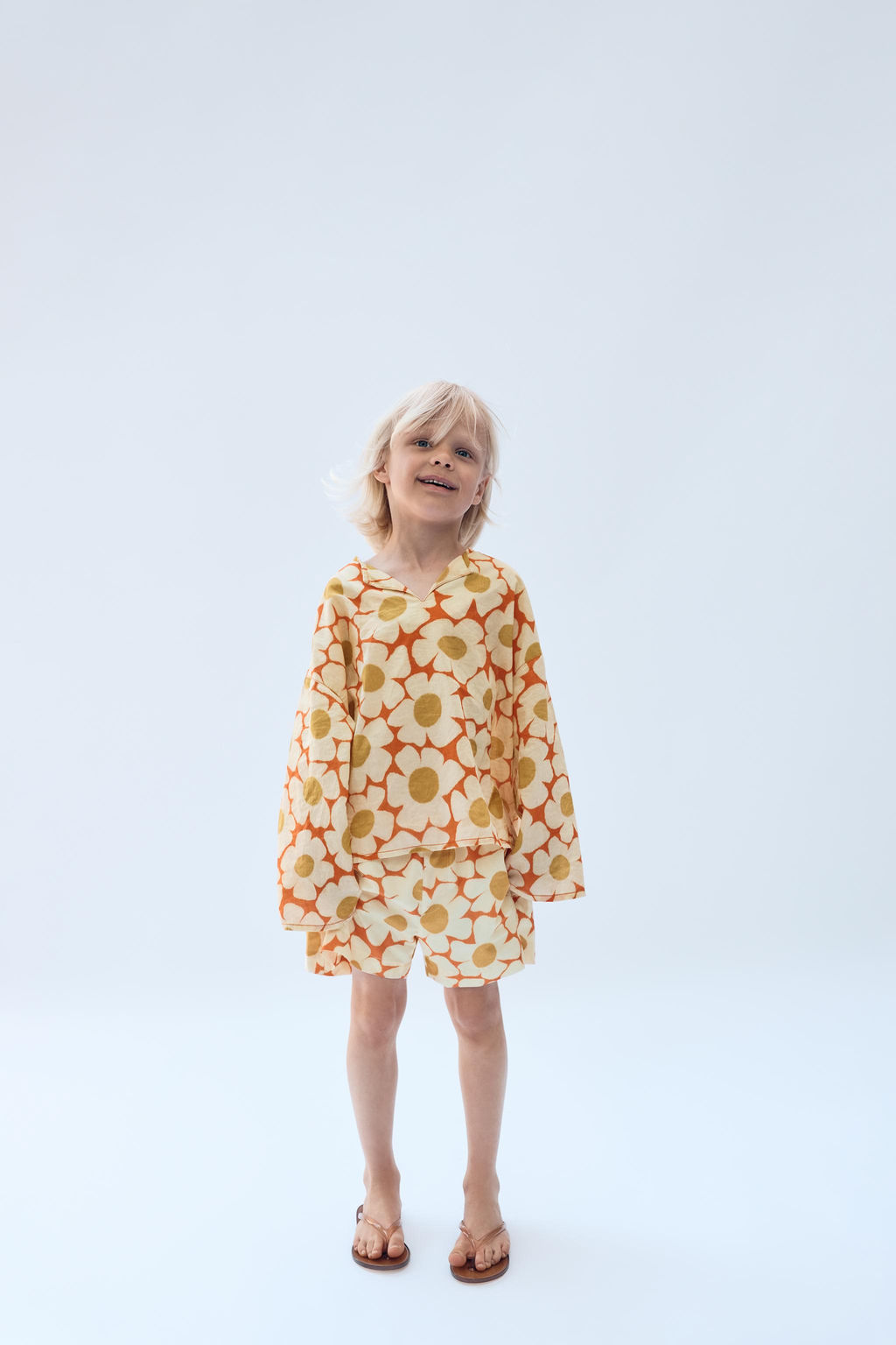 2-14 A?OS/ CAMISA FLORES LIMITED EDITION / Estampado - Zara фото 4