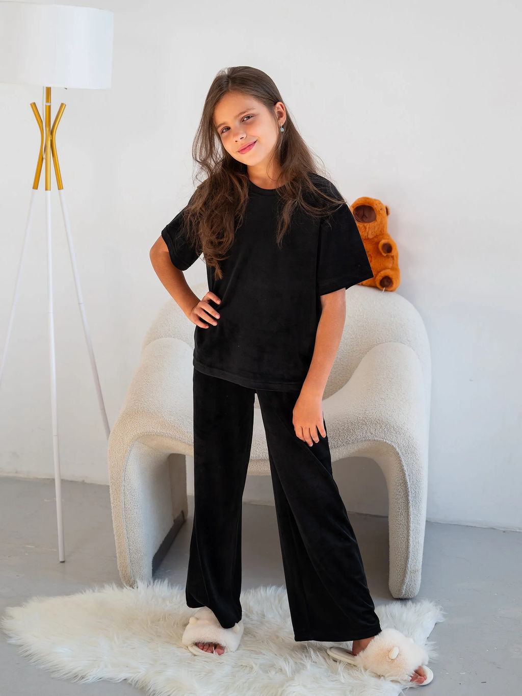 Костюм для девочек Кэтти Черный - Modamica фото 11