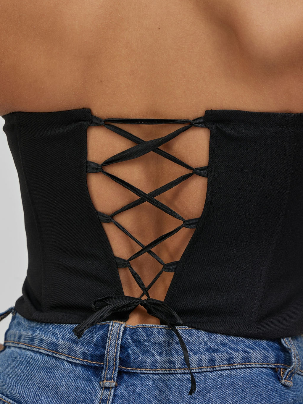 Корсет Мэй (черный) - Nadi bordo фото 3