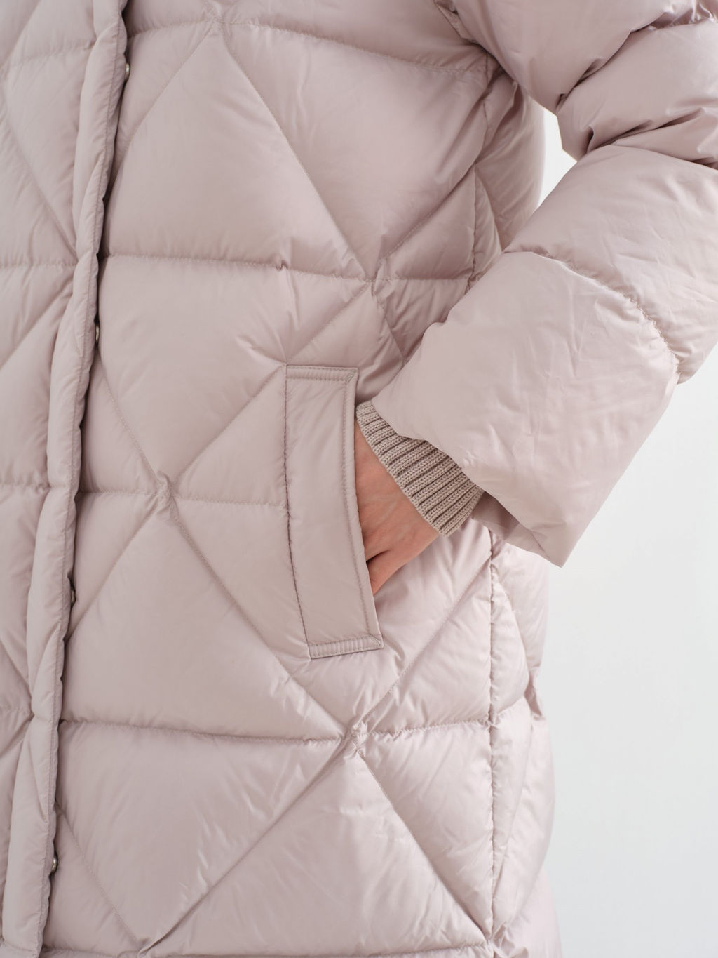 Conso/WDM 230553 - lilac mist Пуховое пальто  фото 4