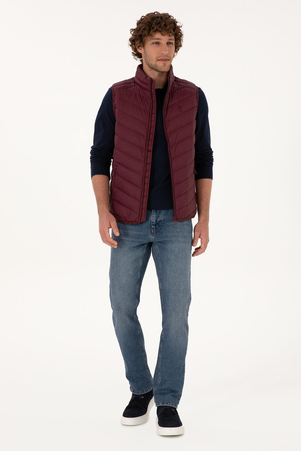 Erkek Bordo Yelek Sepette S_rpriz _ndirim - U.s. polo assn фото 4