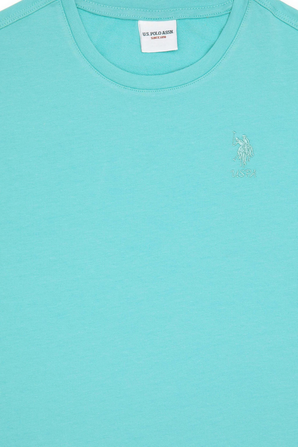 U. S. Polo Assn / Мятная футболка с круглым вырезом для девочек - U.s. polo assn фото 9