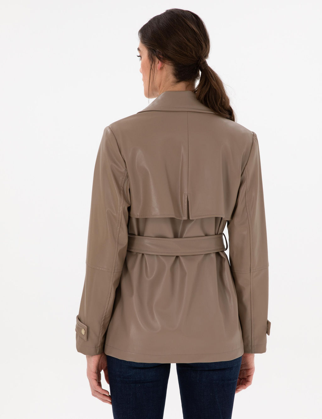 Vizon Regular Fit Deri Mont