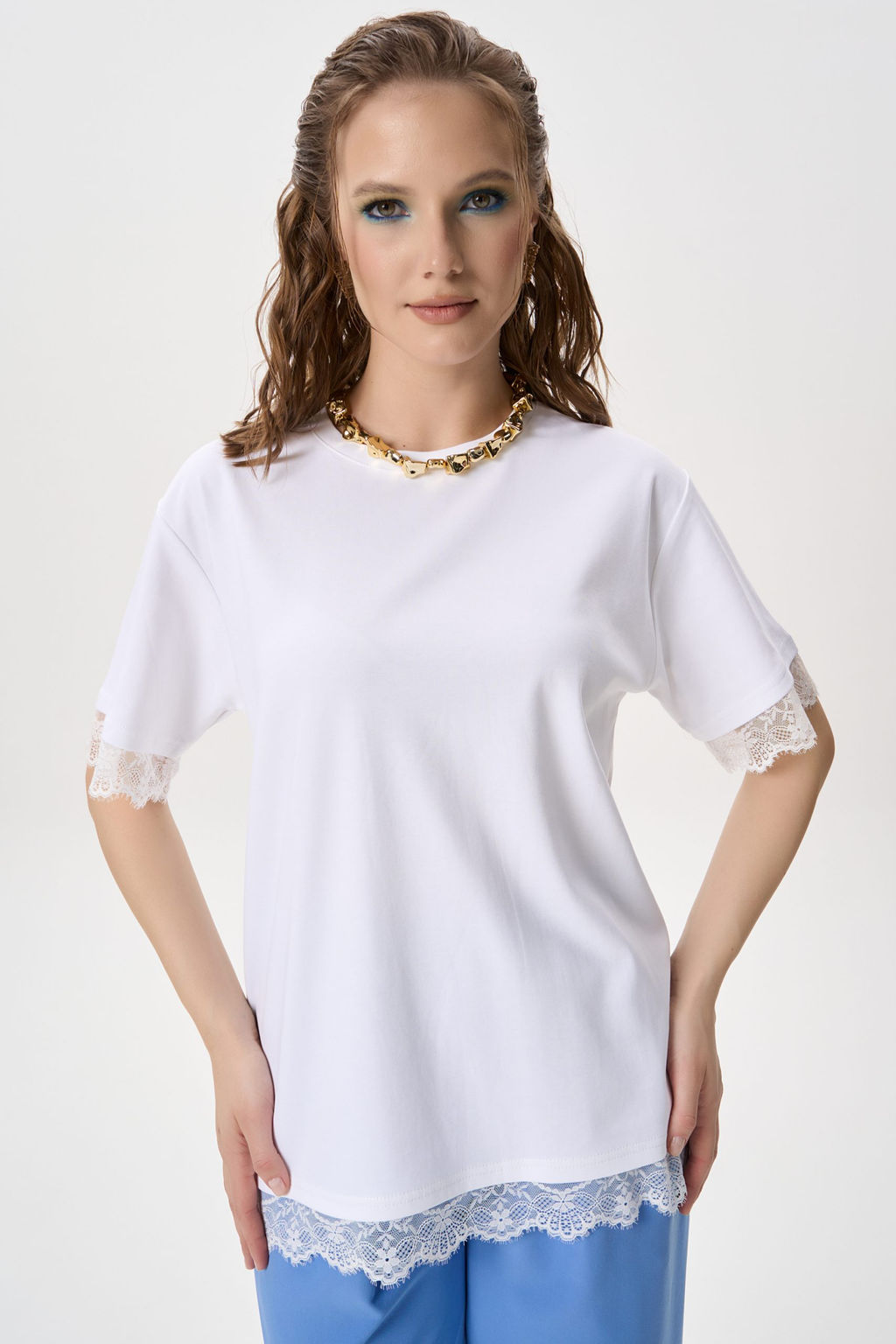 Футболка Бэль (белый) - Эльза фото 10